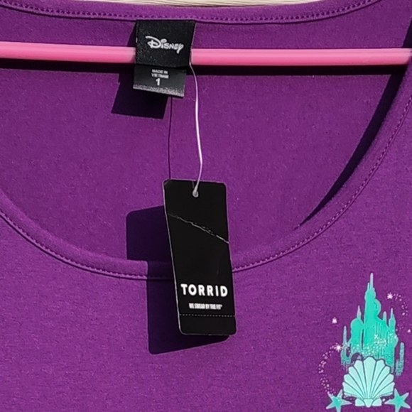 Torrid + Disney The Little Mermaid 🧜‍♀️ Dress - Picture 4 of 9